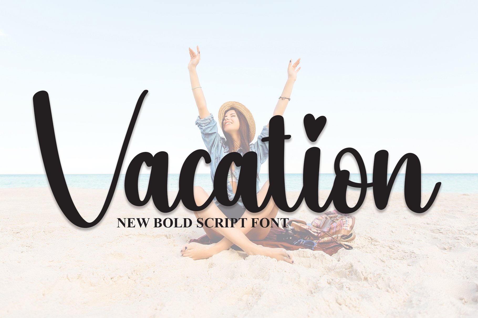 Vacation | Script Font cover image.