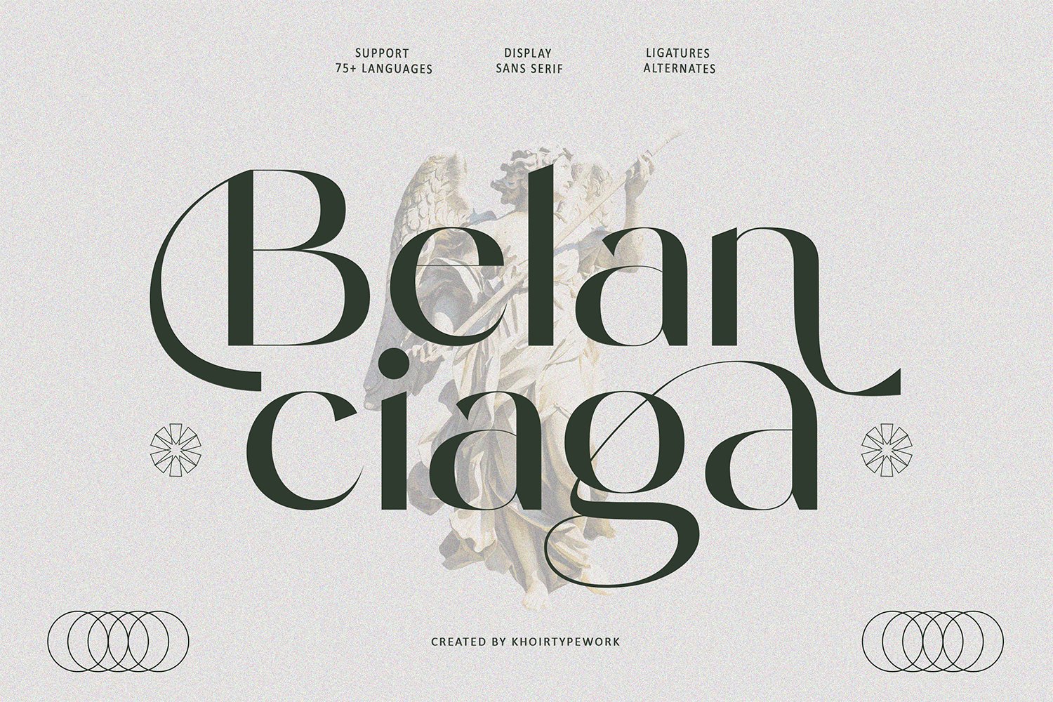 Belanciaga - Modern Sans Serif cover image.