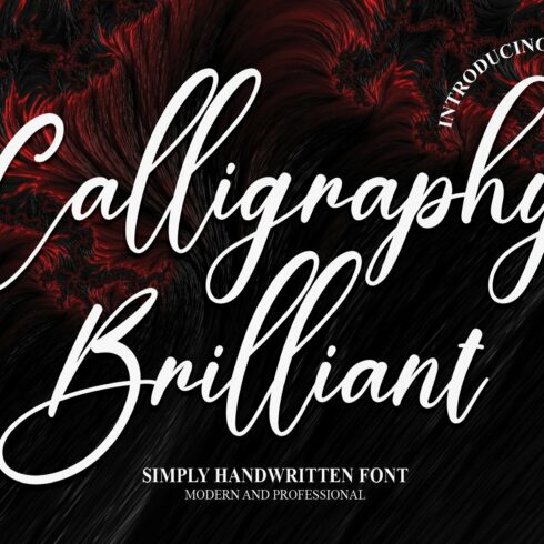 Calligraphy Brilliant | Script Font cover image.