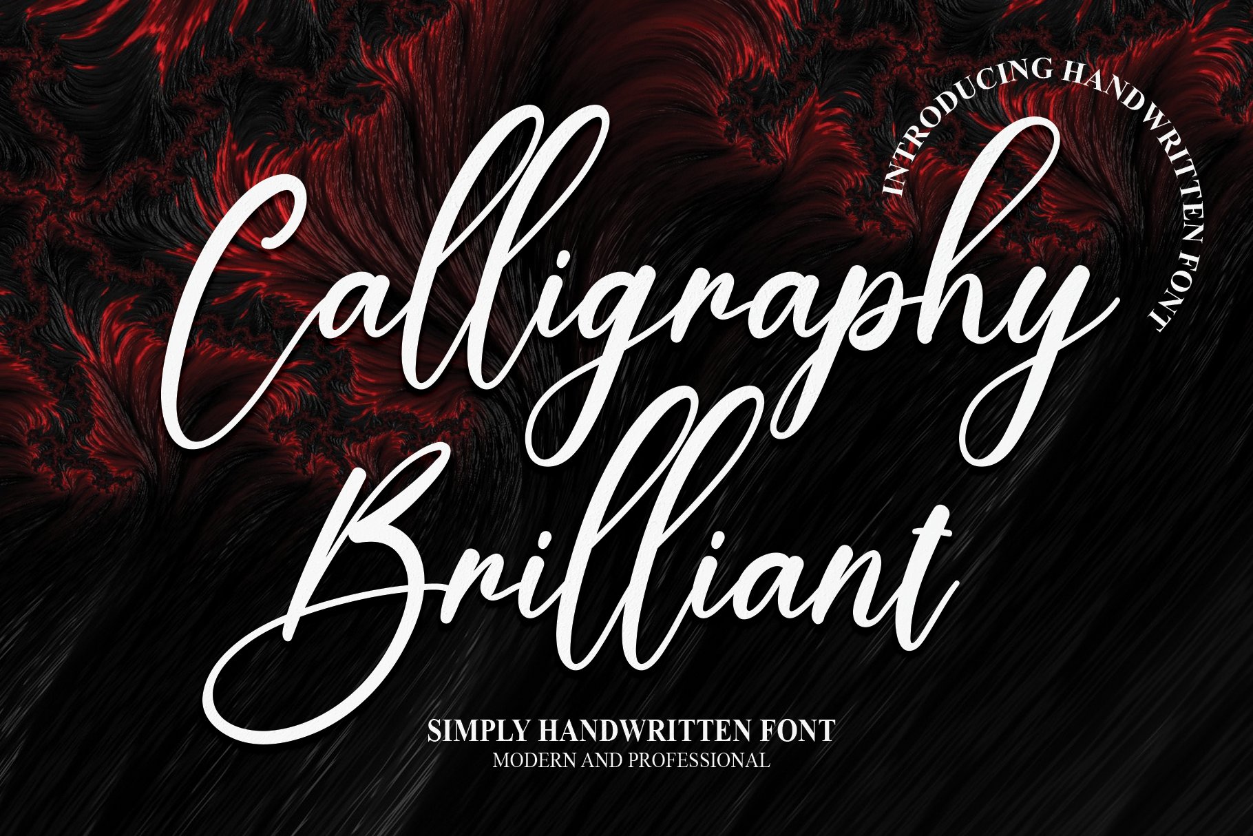 Calligraphy Brilliant | Script Font cover image.