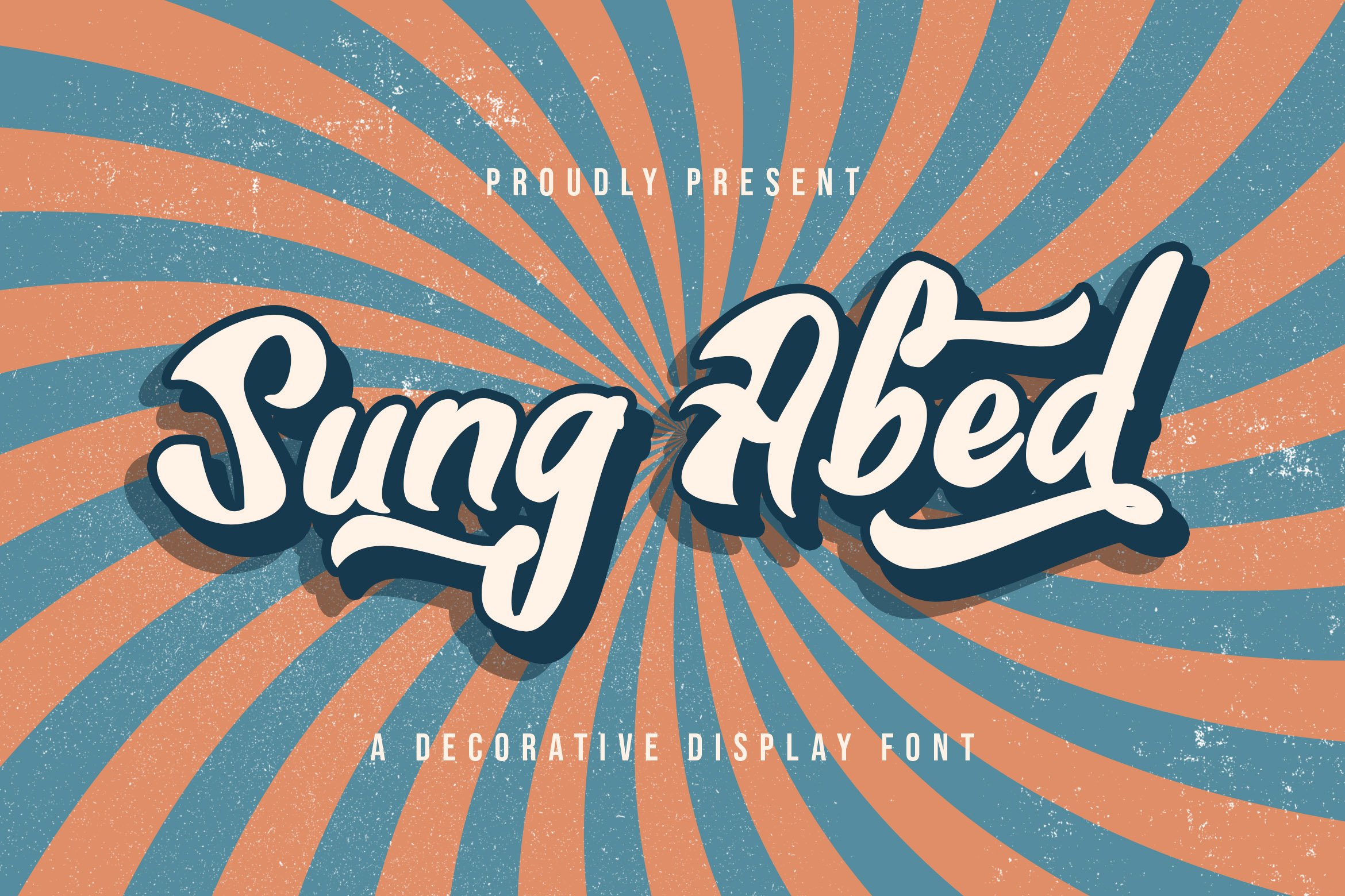 Sung Abed - Decorative Display Font cover image.