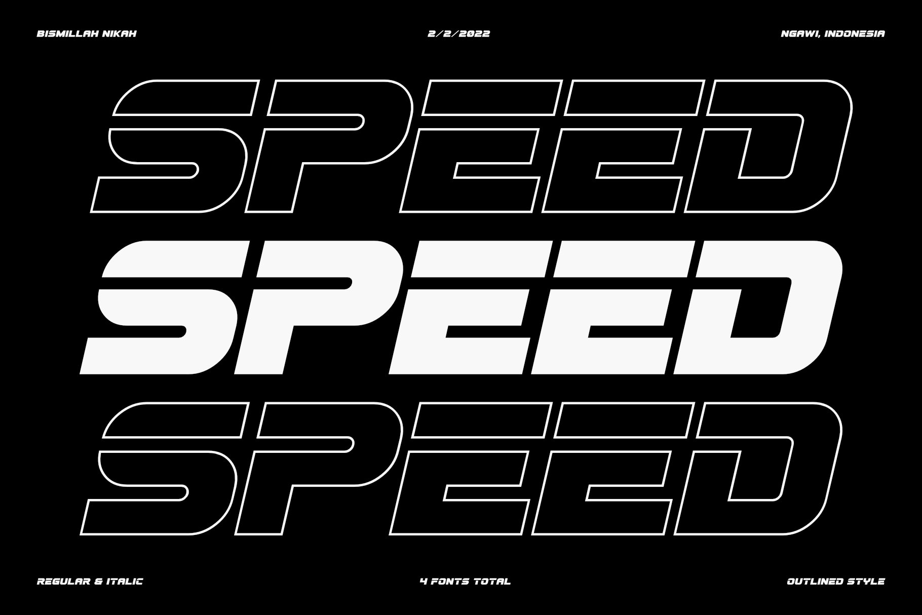 SPEED FEZ FONT cover image.