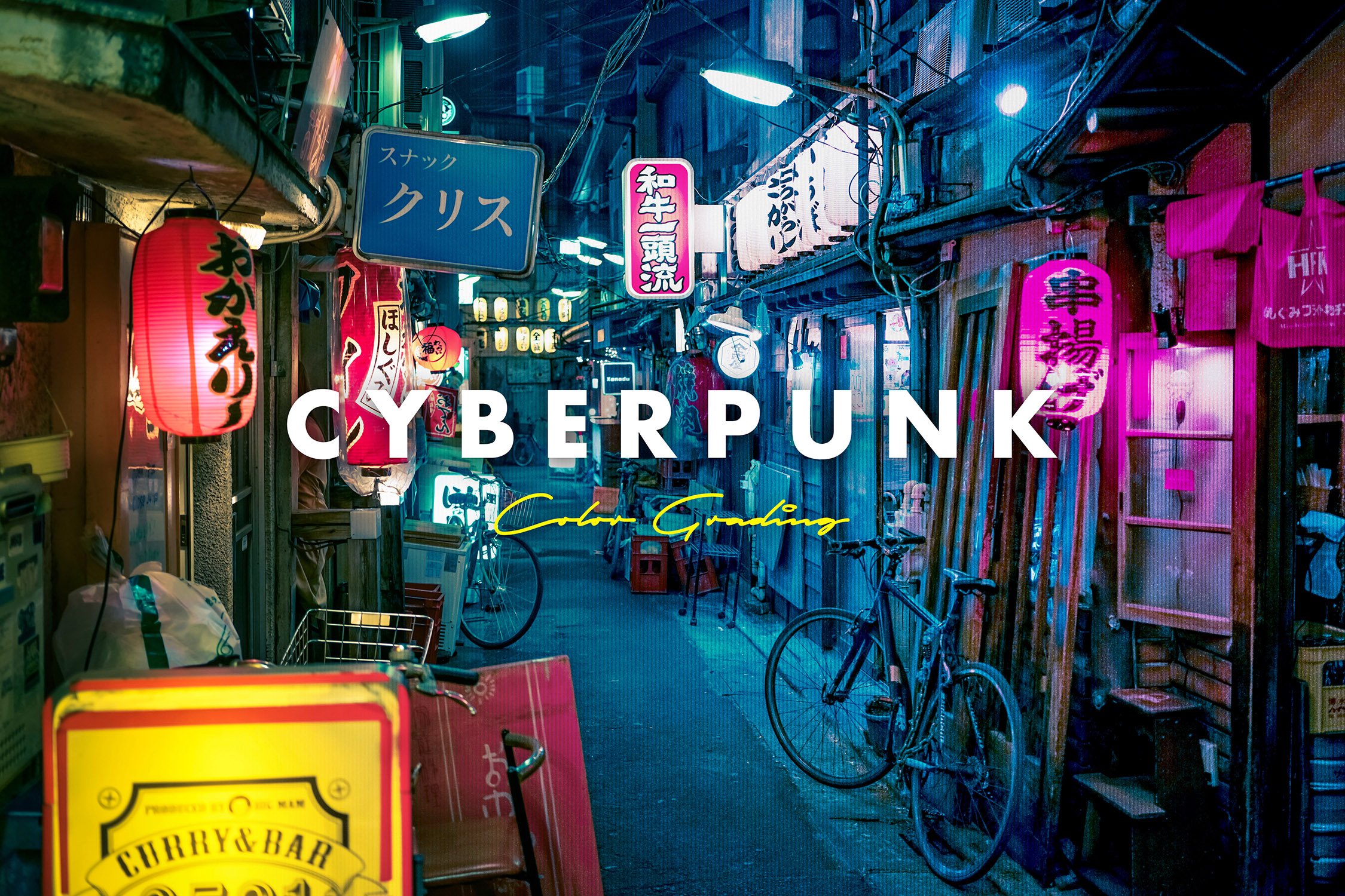 Cyberpunk Distortion Photo Effectcover image.