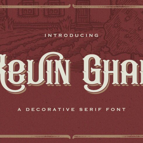 Kevin Ghal - Victorian Style Font cover image.
