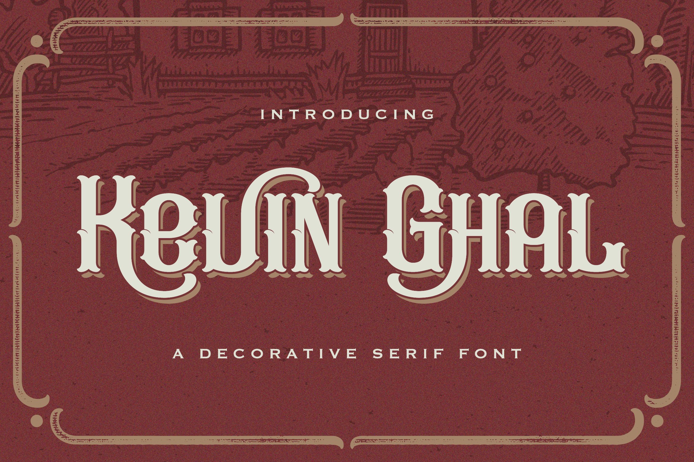 Kevin Ghal - Victorian Style Font cover image.