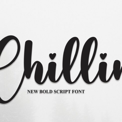 Chillin | Script Font cover image.