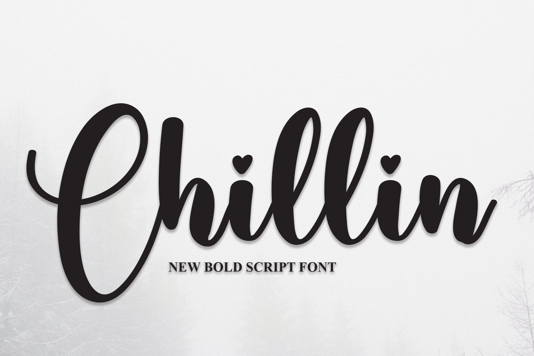 Chillin | Script Font cover image.