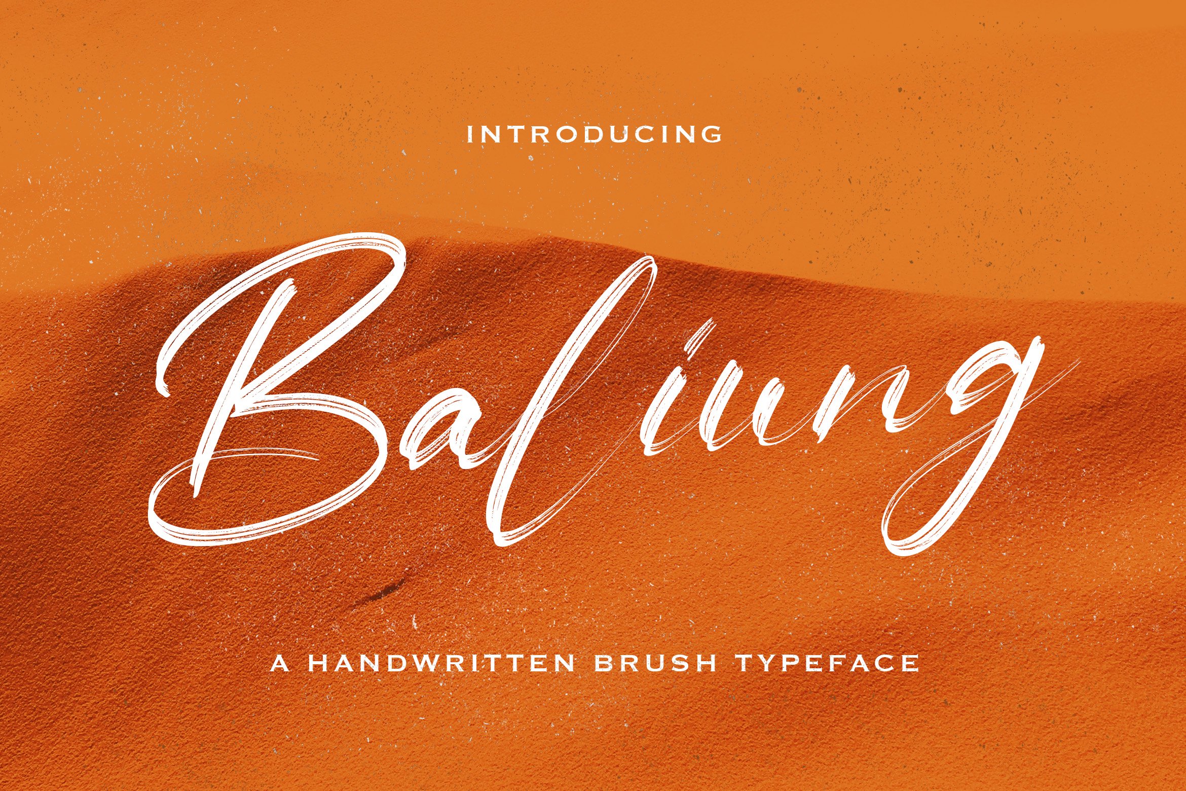 Baliung - Handwritten Font cover image.