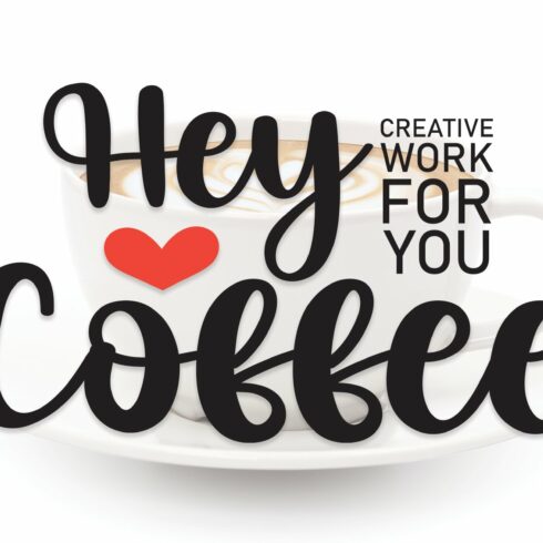 Hey Coffee | Script Font cover image.