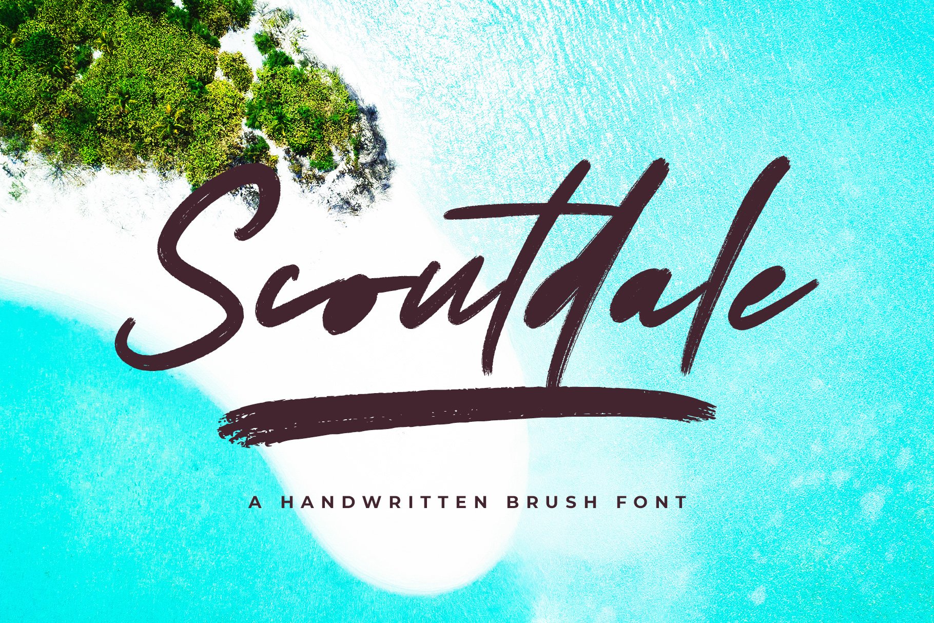 Scoutdale | Handwritten Brush Font cover image.