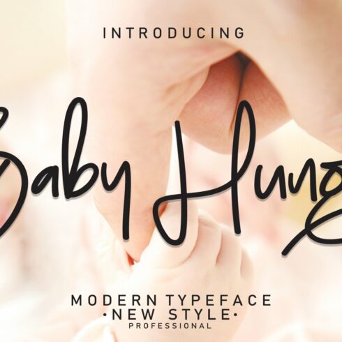 Baby Hungry | Script Font cover image.