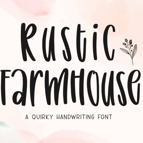 Rustic Farmhouse cover image.