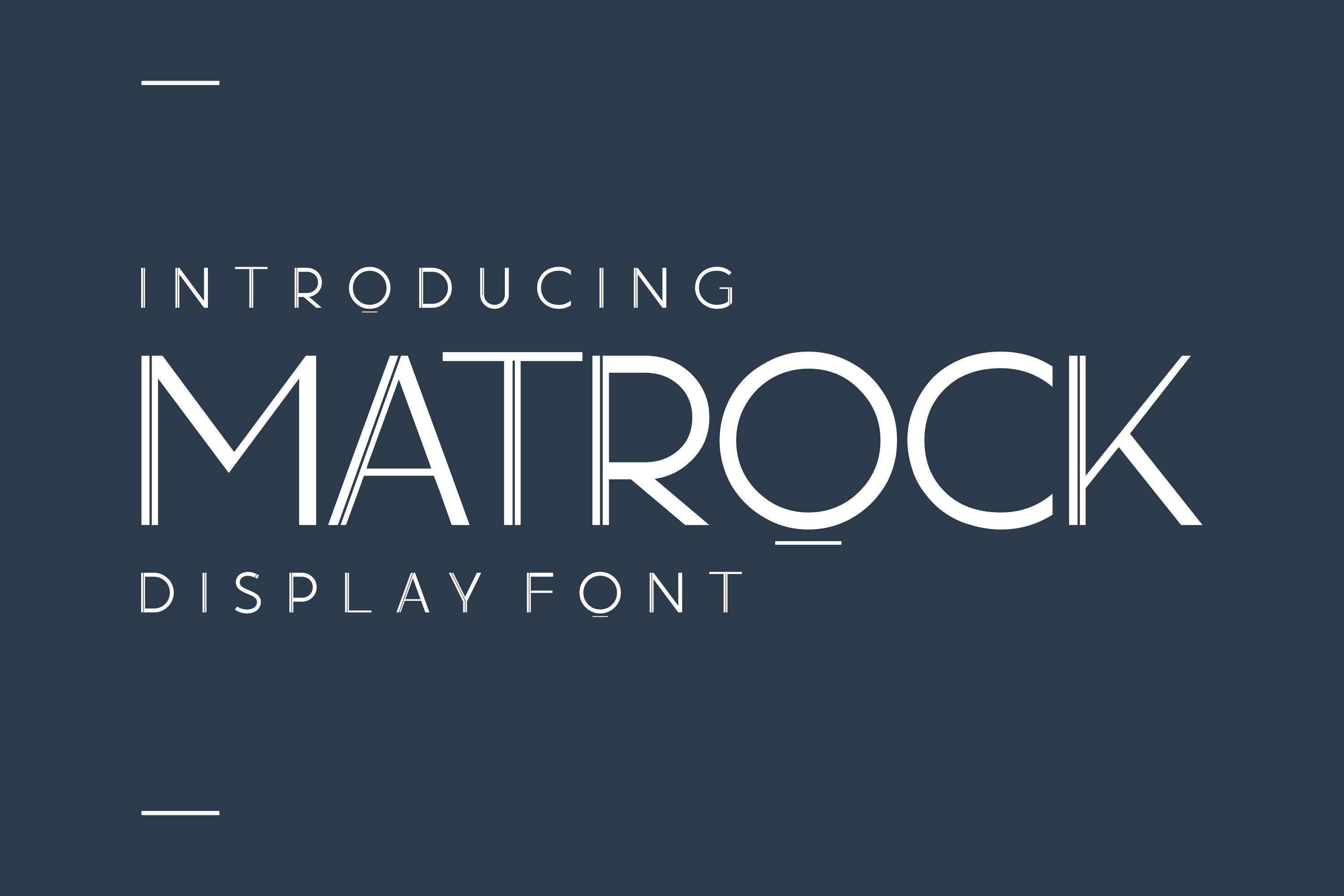 A handwritten font that reads.