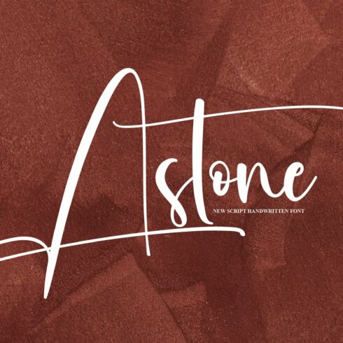 Astone | Script Font cover image.