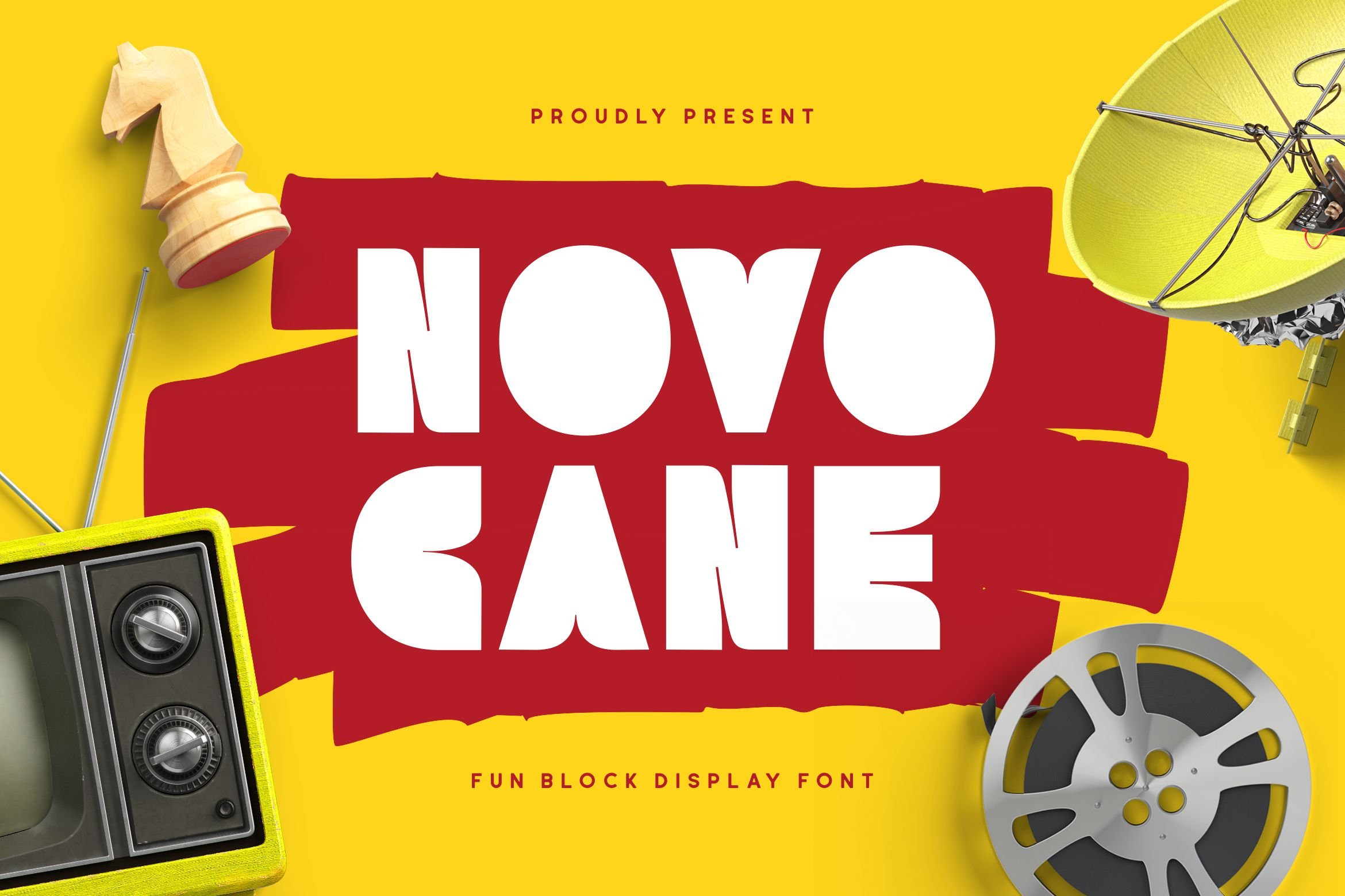 Novocane Font cover image.