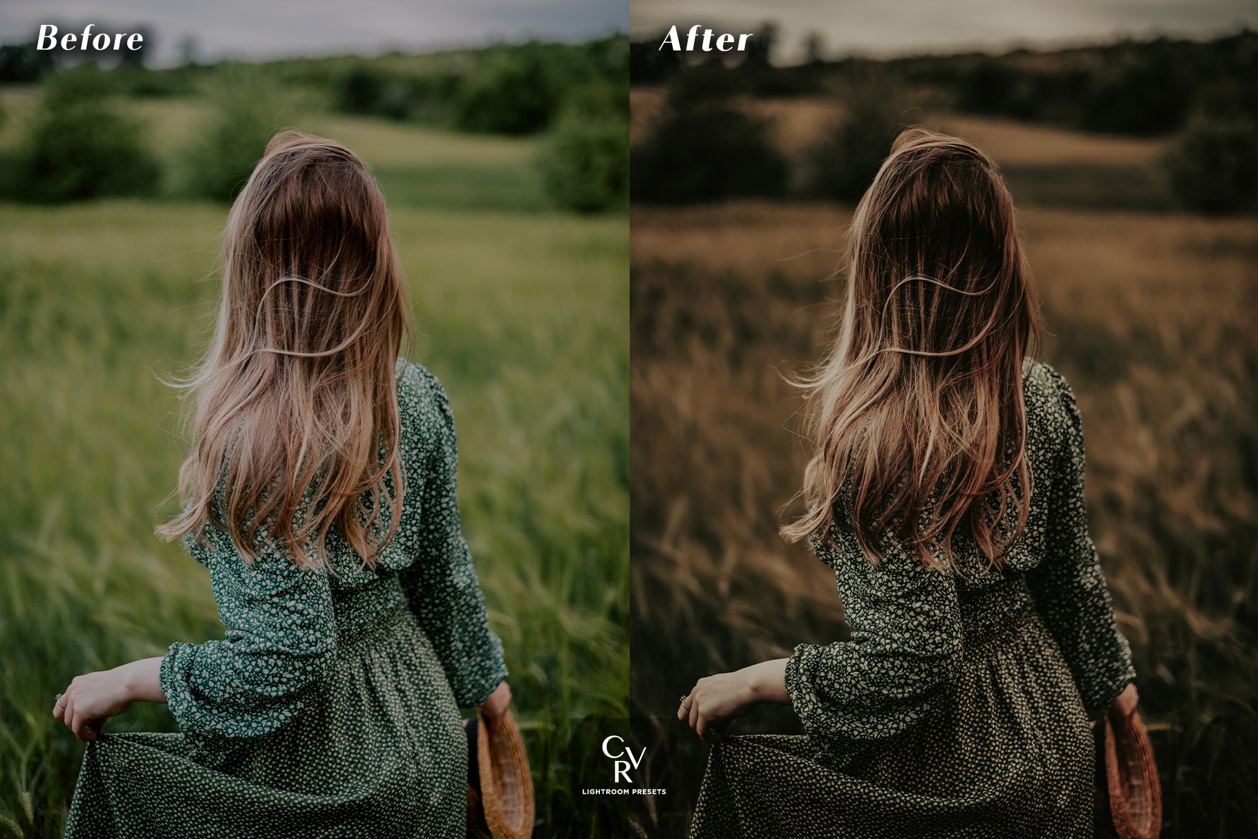 10 Boho Style Lightroom Presetspreview image.