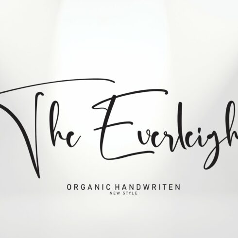 The Everleigh | Script Font cover image.