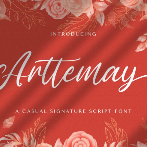 Arttemay - Handwritten Font cover image.