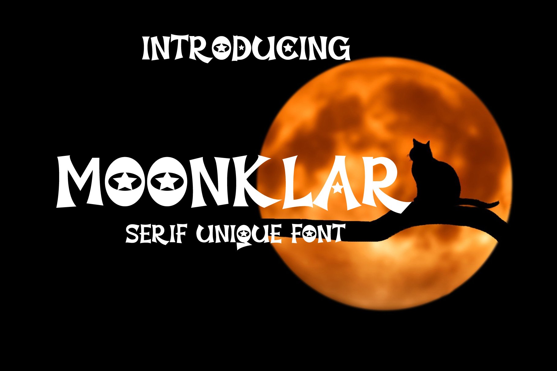 Moonklar - Display Font cover image.