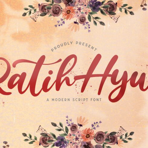 Ratih Hyun - Lovely Calligraphy Font cover image.