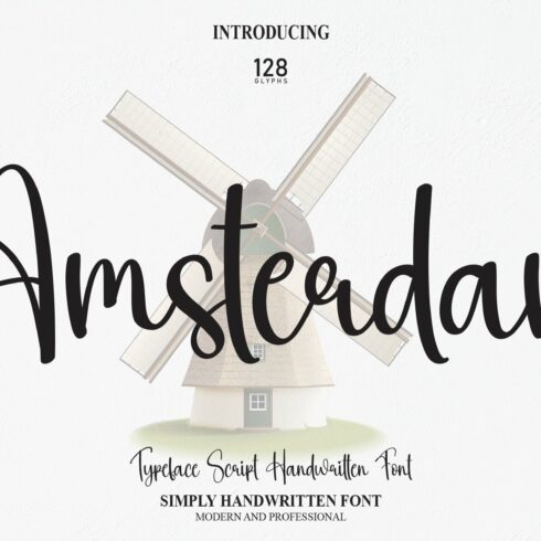 Amsterdam | Script Font cover image.