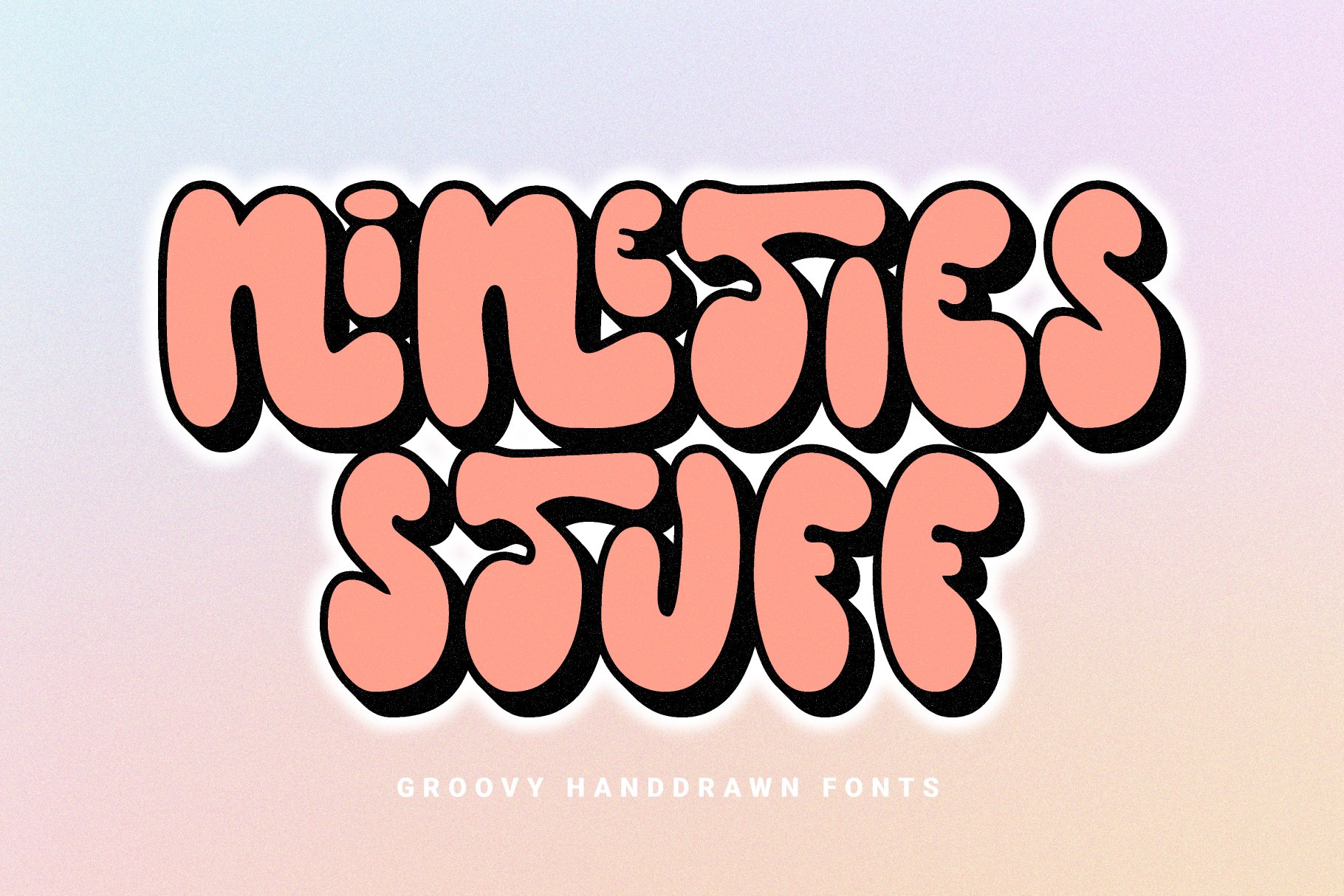 Nineties Stuff - Groovy Font cover image.