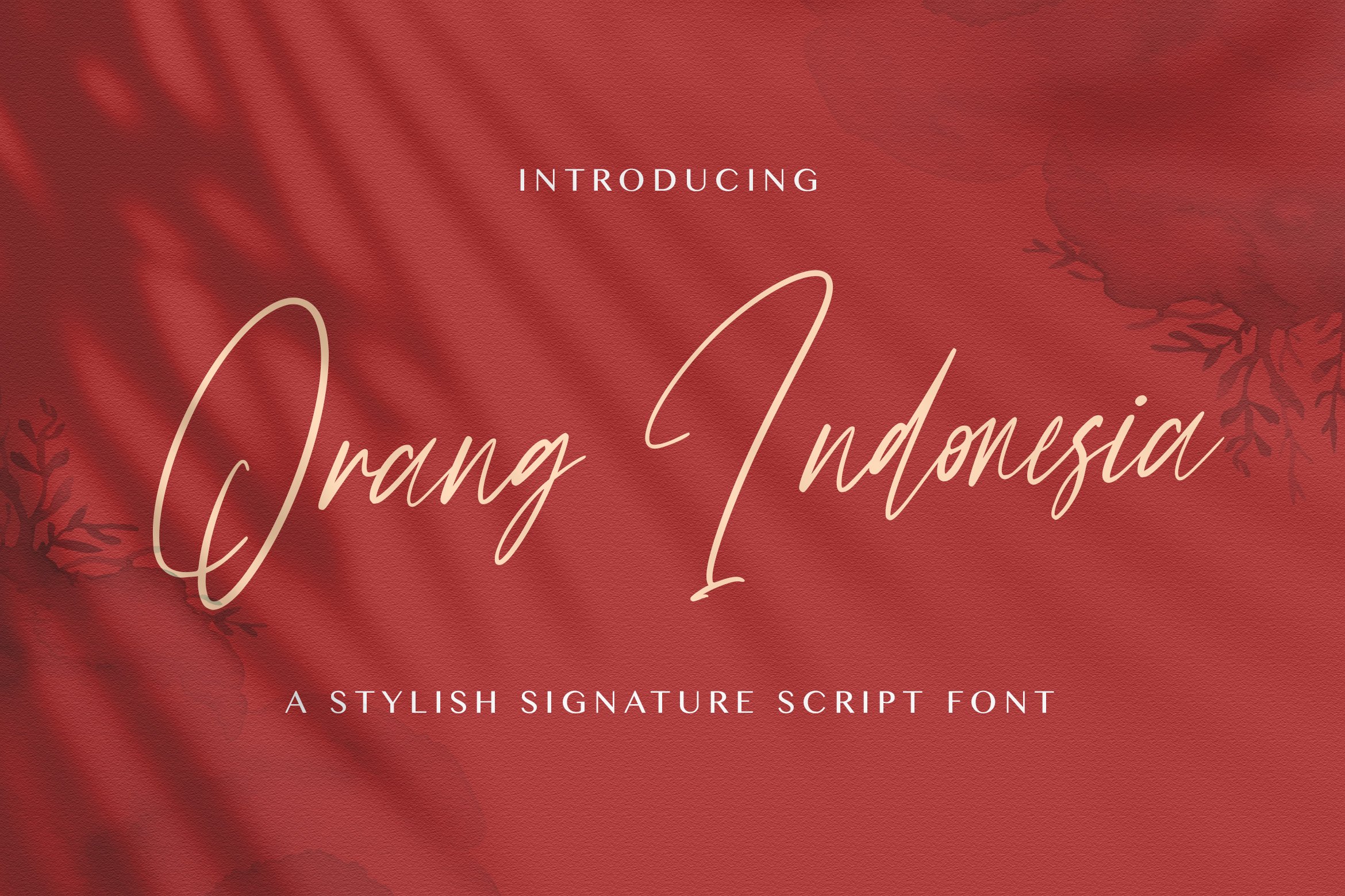 Orang Indonesia - Handwritten Font cover image.