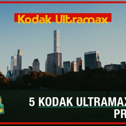 Essential Kodak Ultramax 800 Presetcover image.