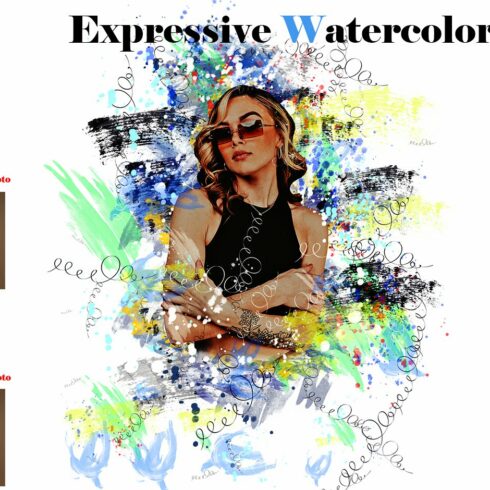 Expressive Watercolor PS Actioncover image.