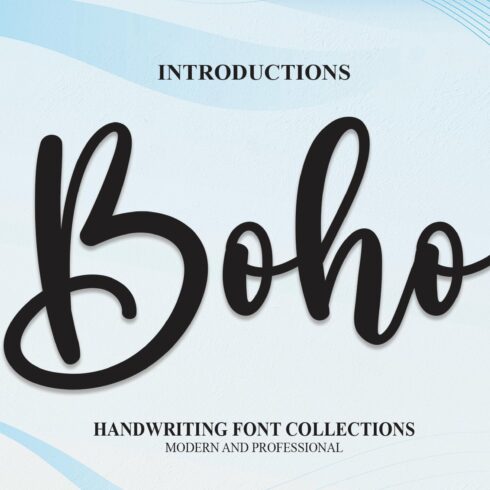 Boho | Script Font cover image.