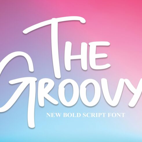 The Groovy | Script Font cover image.