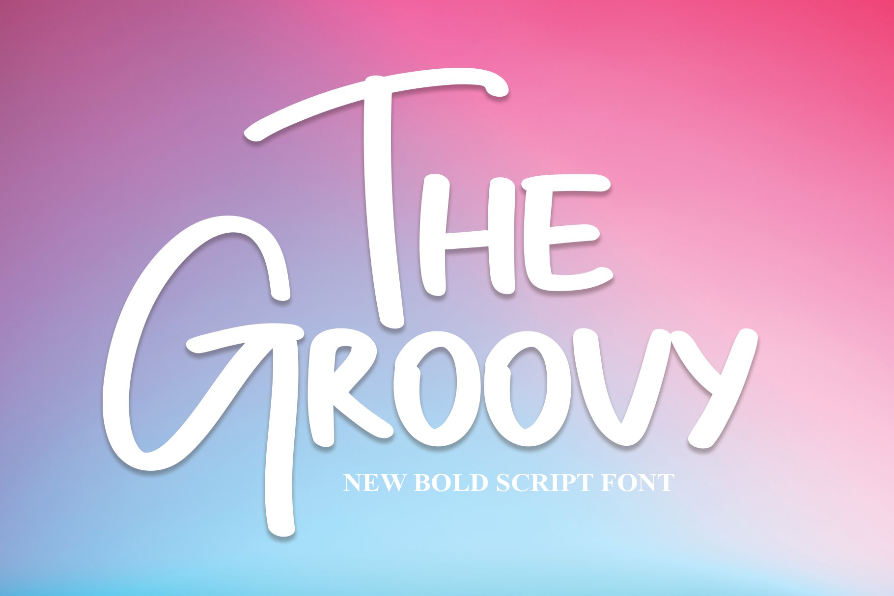 The Groovy | Script Font cover image.