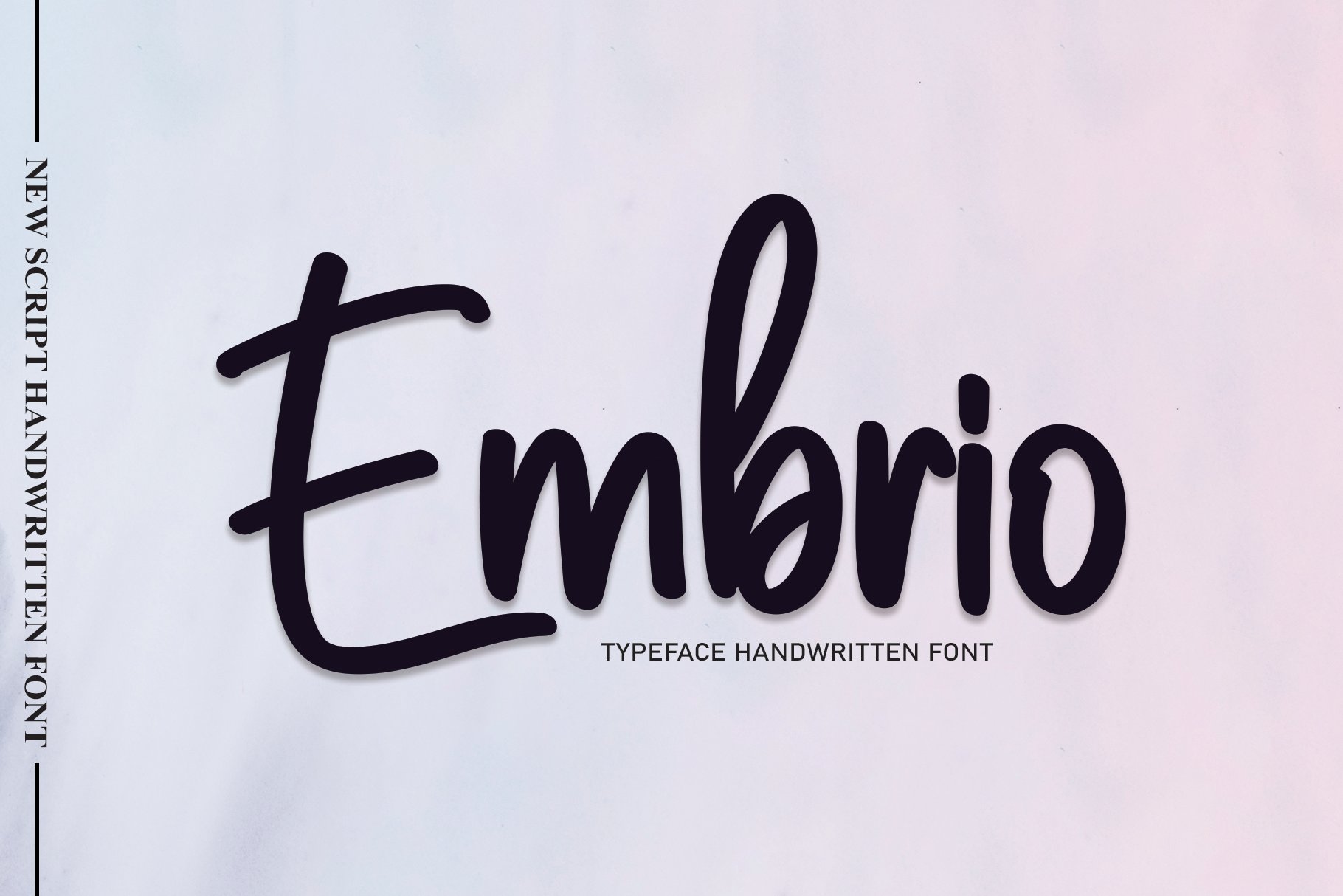 Embrio | Script Font cover image.