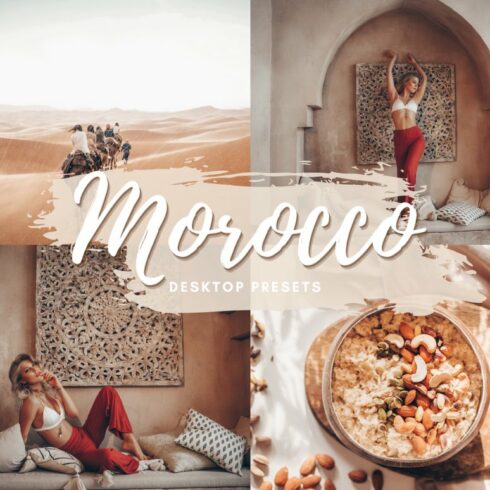 MOROCCO Desktop Lightroom Presetscover image.