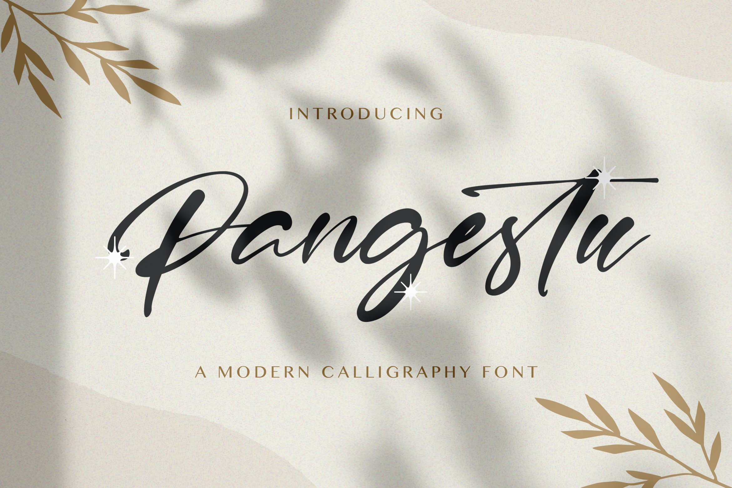 Pangestu - Calligraphy Font cover image.