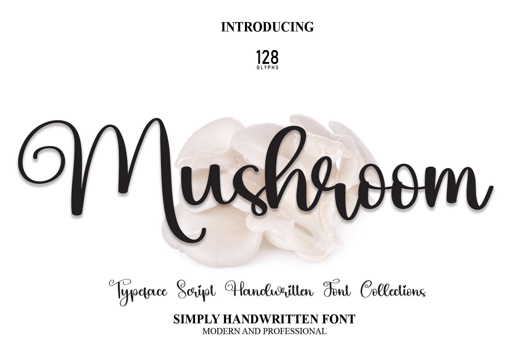 Mushroom | Script Font cover image.