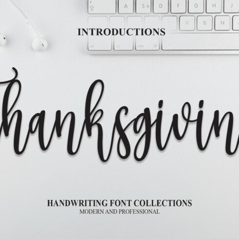 Thanksgiving | Script Font cover image.