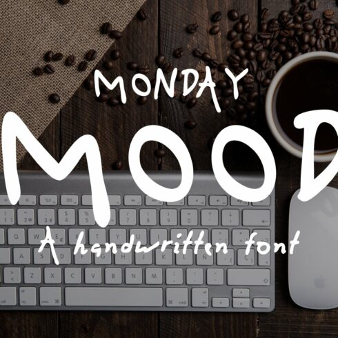 Monday Mood - Handwritten Fontcover image.