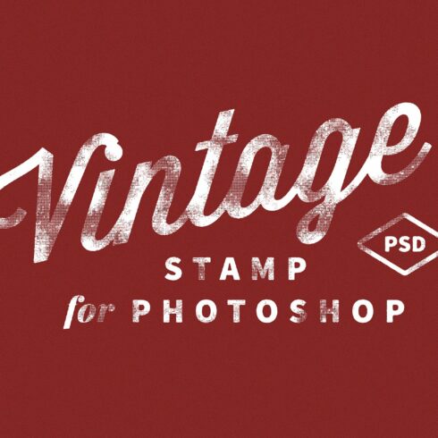 Vintage Stamp Photoshop Effectcover image.