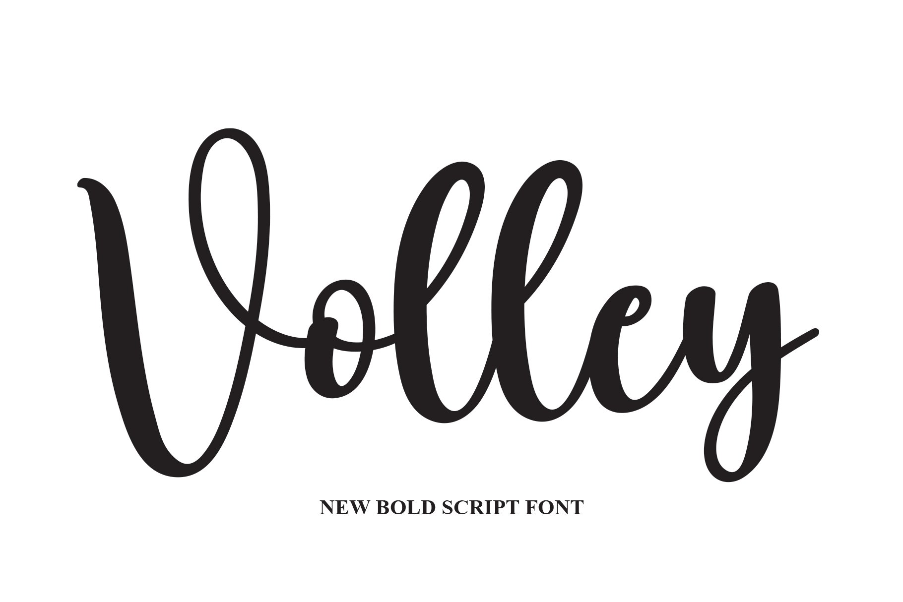 Volley | Script Font cover image.