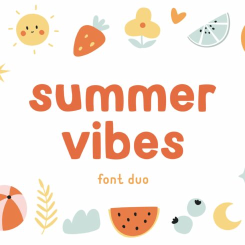 Summer vibes | Font duo cover image.