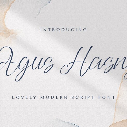 Agus Hasny - Love Script Font cover image.