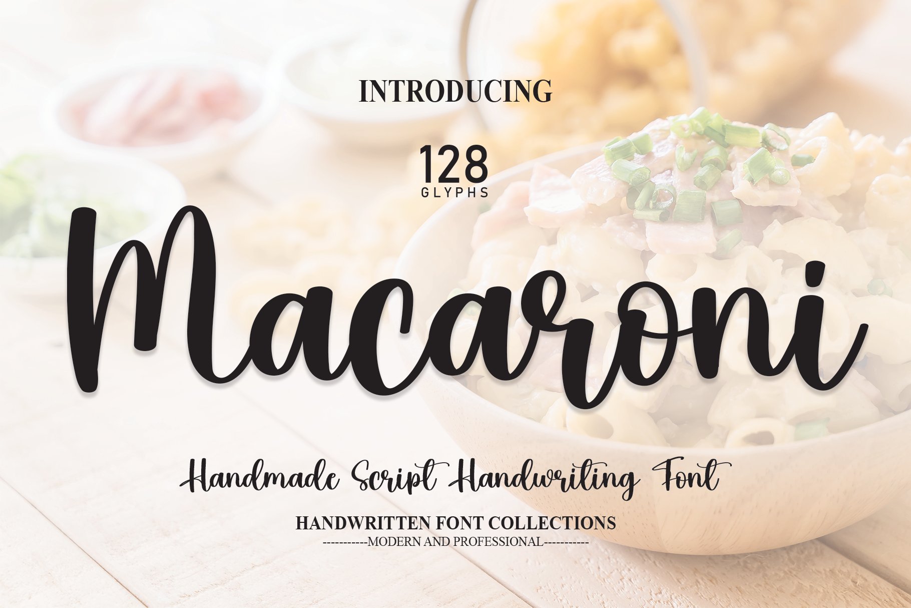 Macaroni | Script Font cover image.