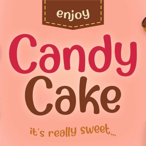 Candy Cake ~ Sweet Font cover image.