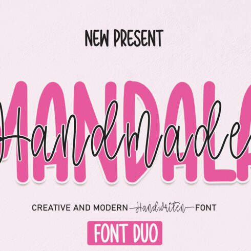 Mandala Handmade | Font Duo cover image.