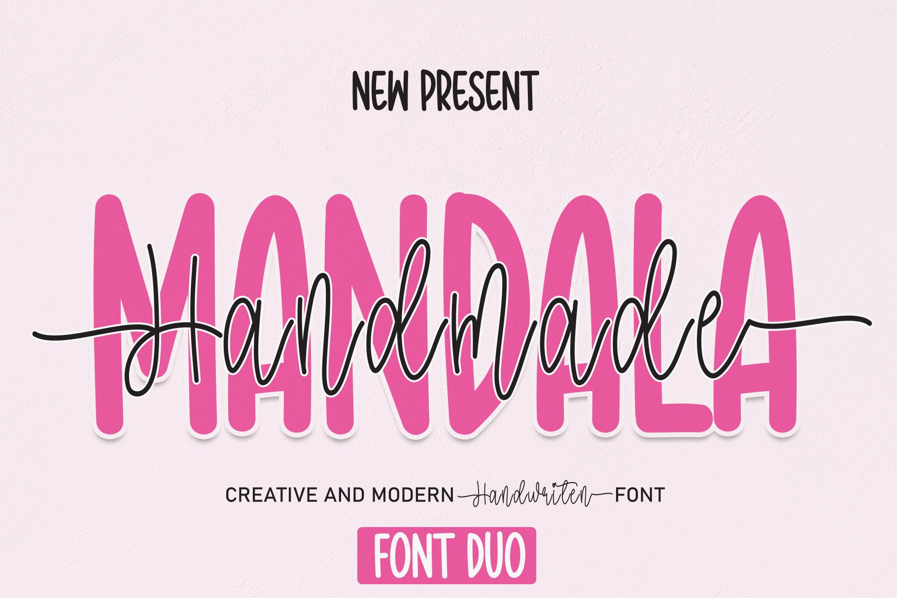 Mandala Handmade | Font Duo cover image.