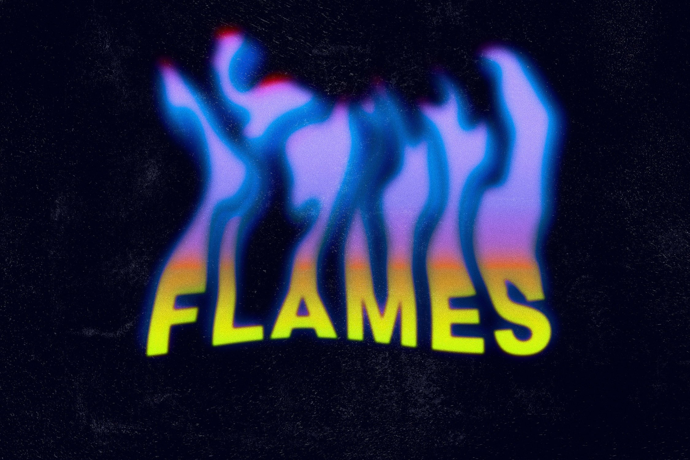 Toxic Flames Text Effectcover image.