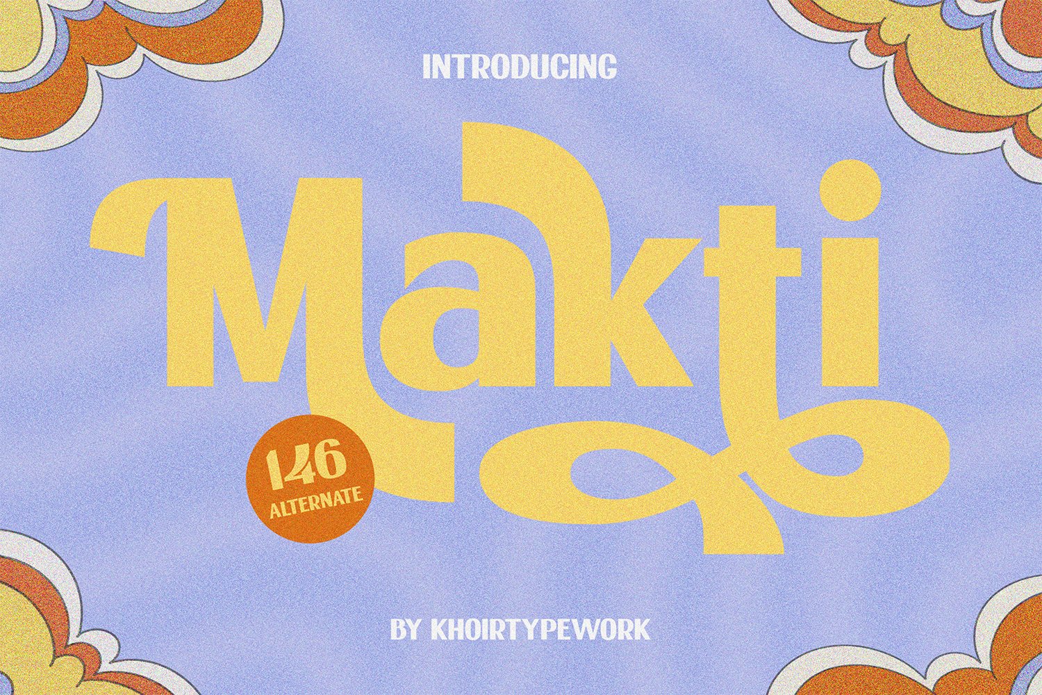 Makti - Retro Font cover image.