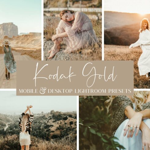 KODAK GOLD LIGHTROOM PRESETcover image.