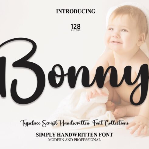 Bonny | Script Font cover image.